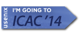 I'm going to ICAC '14 button